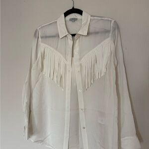 Rails off-white fring button down shirt